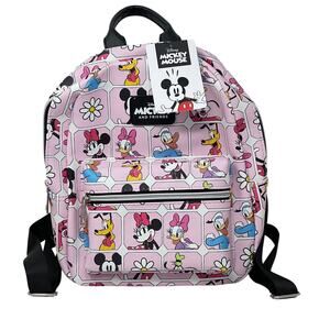Mickey & Friends Backpack 11" x 9" x 5" Bioworld NWT